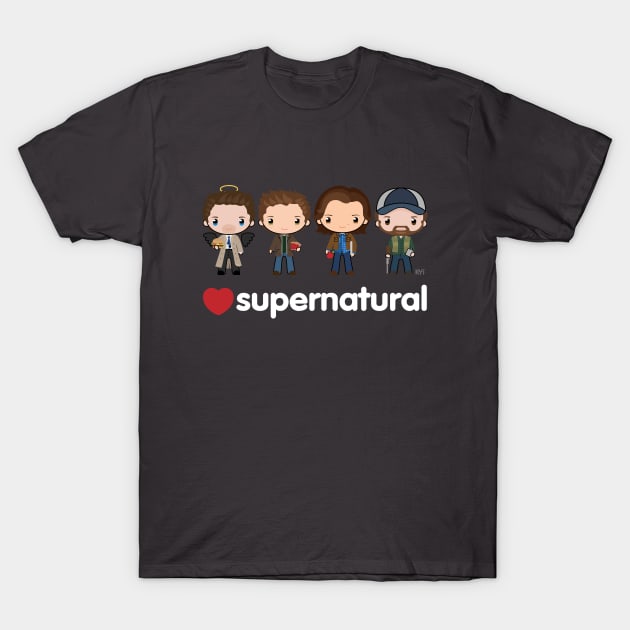 Love Supernatural T-Shirt by KYi